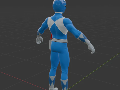 Blue Ranger - Fortnite 3D Model