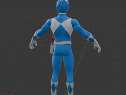 Blue Ranger - Fortnite Model 3D