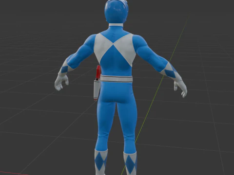 Blue Ranger - Fortnite 3D Model