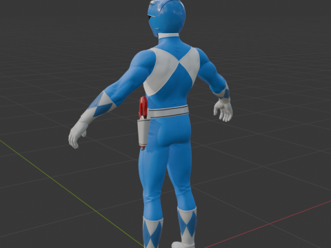 Blue Ranger - Fortnite Model 3D