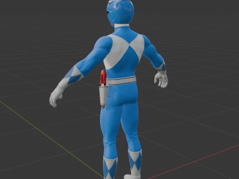Blue Ranger - Fortnite 3D Model