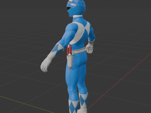 Blue Ranger - Fortnite Model 3D