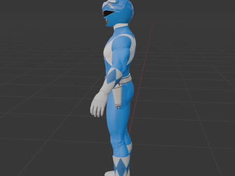 Blue Ranger - Fortnite Model 3D