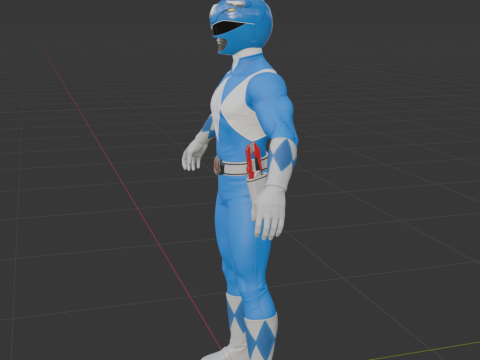 Blue Ranger - Fortnite Model 3D