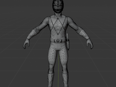 Blue Ranger - Fortnite Model 3D