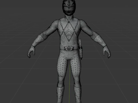 Blue Ranger - Fortnite 3D Model