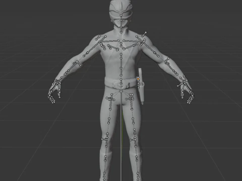 Blue Ranger - Fortnite 3D Model