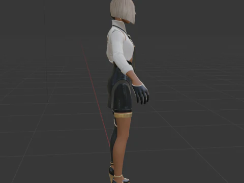 Antonia - Fortnite 3D Model