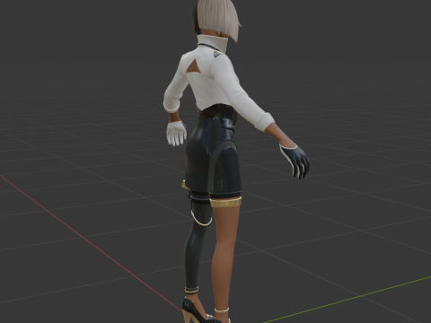 Antonia - Fortnite 3D 模型