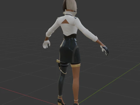 Antonia - Fortnite 3D Model