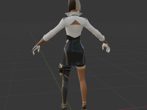 Antonia - Fortnite 3D 模型