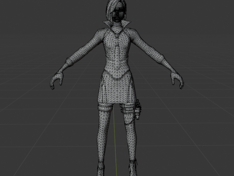 Antonia - Fortnite 3D 模型