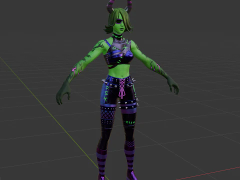 Ravina - Fortnite 3D Model