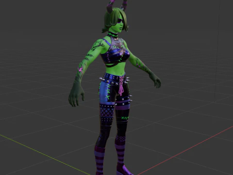 Ravina - Fortnite 3D Model
