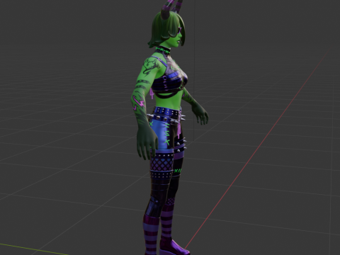 Ravina - Fortnite 3D Model