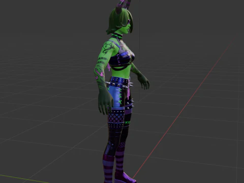 Ravina - Fortnite 3D Model