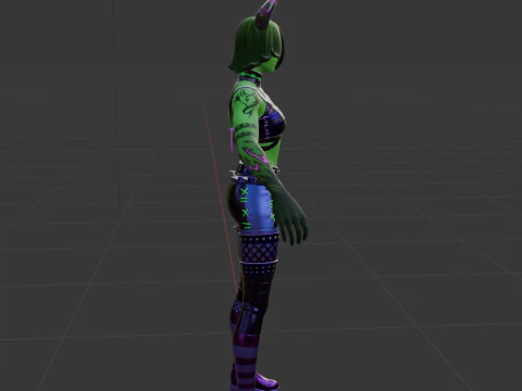 Ravina - Fortnite 3D Model