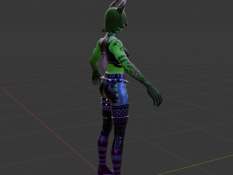 Ravina - Fortnite 3D Model