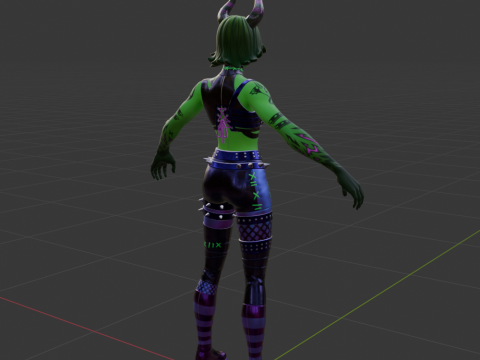 Ravina - Fortnite 3D Model