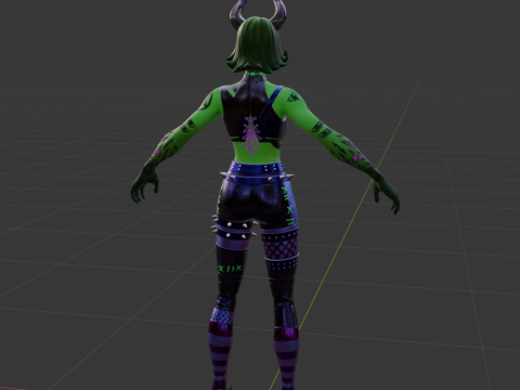 Ravina - Fortnite 3D Model