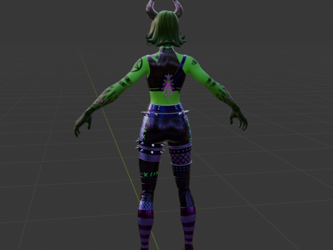 Ravina - Fortnite 3D Model