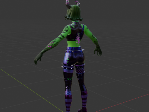 Ravina - Fortnite 3D Model
