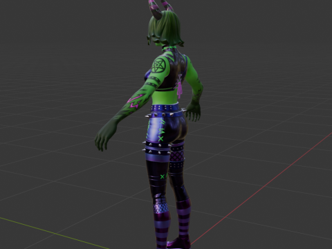 Ravina - Fortnite 3D Model