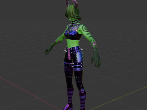 Ravina - Fortnite 3D Model