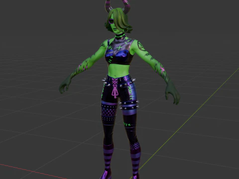 Ravina - Fortnite 3D Model
