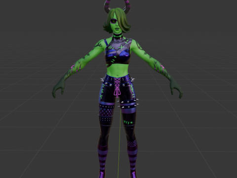 Ravina - Fortnite 3D Model