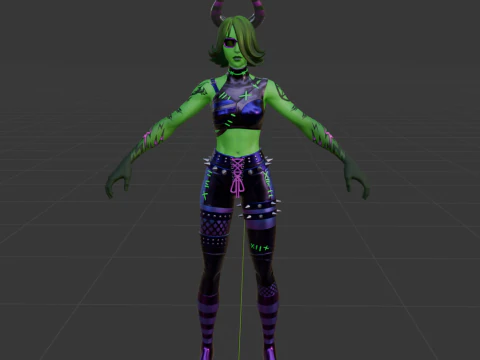 Ravina - Fortnite 3D Model