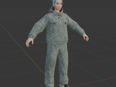 Eva - Fortnite 3D Model