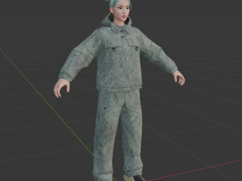 Eva - Fortnite 3D Model