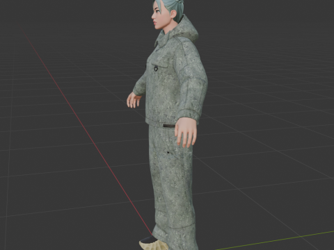 Eva - Fortnite 3D Model