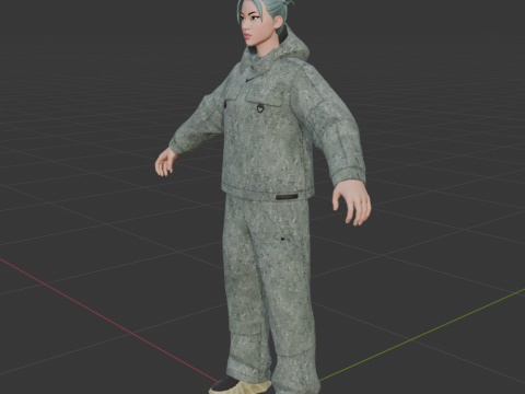 Eva - Fortnite 3D Model
