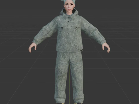 Eva - Fortnite 3D Model