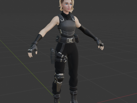 Impact - Fortnite Model 3D