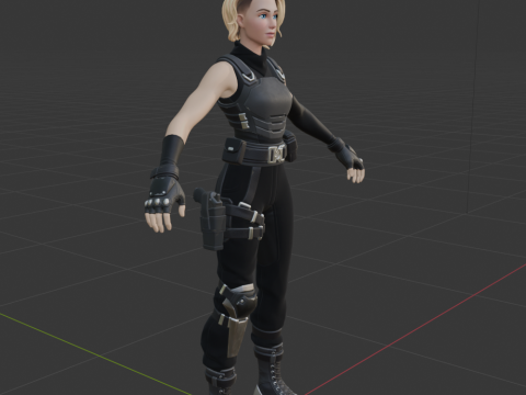 Impact - Fortnite Model 3D