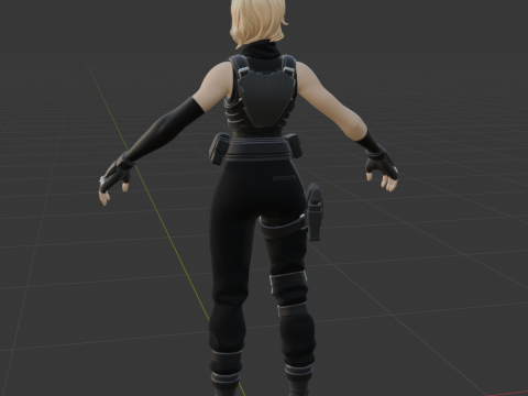 Impact - Fortnite Model 3D