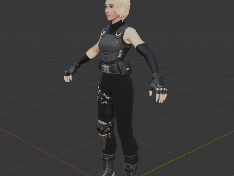 Impact - Fortnite Model 3D