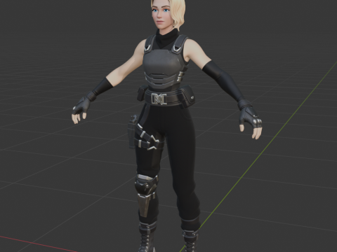 Impact - Fortnite Model 3D