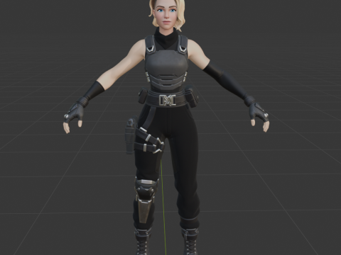 Impact - Fortnite Model 3D