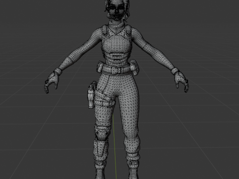 Impact - Fortnite Model 3D
