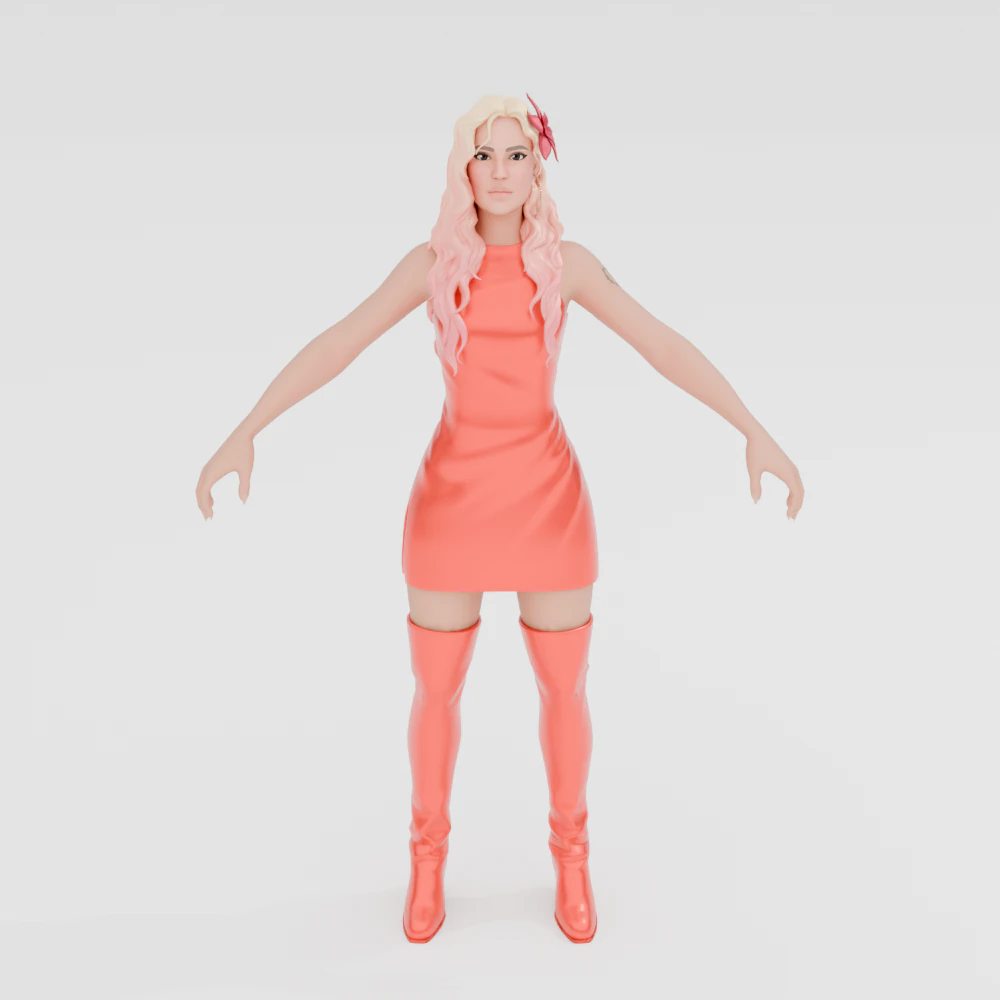 Impact - Fortnite 3D Model .c4d .max .obj .3ds .fbx .stl .blend