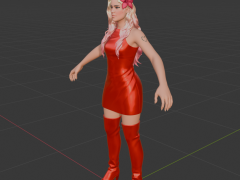 Impact - Fortnite Model 3D