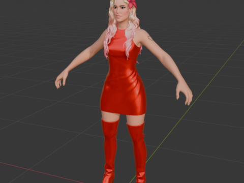 Impact - Fortnite Model 3D