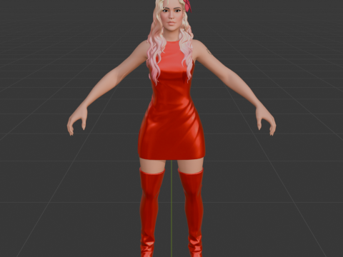 Impact - Fortnite Model 3D