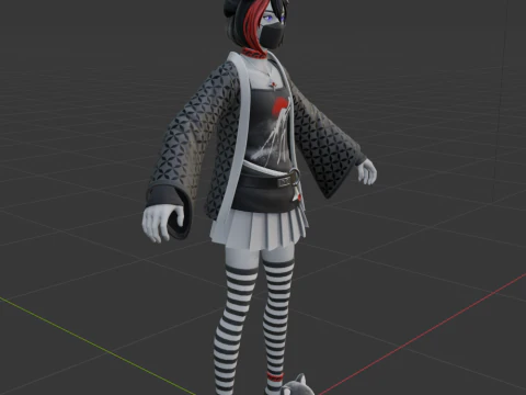 Miyako - Fortnite 3D Model