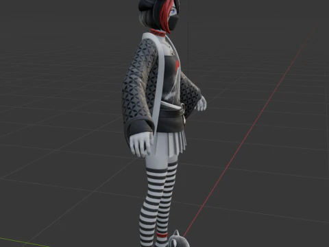Miyako - Fortnite 3D Model