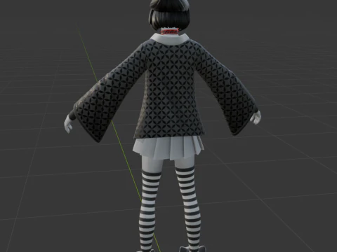 Miyako - Fortnite 3D Model